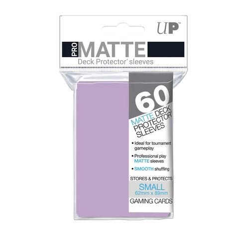 Pro - Matte Lilac Small Deck Protectors (60ct) - WiredVillage Games - Ultra PRO